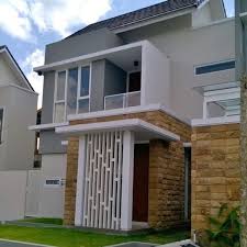 Hunian yang laku dijual oleh developer perumahan adalah desain rumah minimalis dengan hiasan batu alam dibagian tampak depan. Pin Di Desain Rumah Minimalis