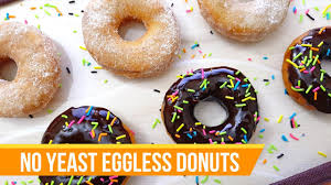 no yeast eggless donuts recipe mads