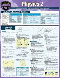 Physics Quickstudy Reference Guide Brett Kraabel