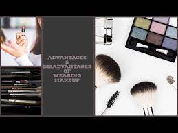 disadvanes of wearing makeup