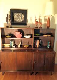 Mid Century Modern Wall Unit With