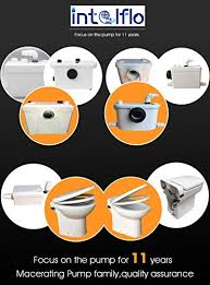 If you would prefer an aboveground solution, then you may want to consider an upflushing toilet system. Gray Water Pump 500 Watt Macerator Pump For Upflush Toilet System Automatic Start Stop 4 Water Inlets For Kitchen Waste Water Disposal Sink Basement Bathroom Power Water Pumps Water Pumps Parts Accessories