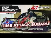 Mike Aumick's Time Attack STI with Tony from TiC - YouTube