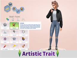 the sims resource artistic trait