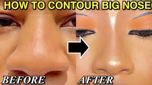 big nose contouring for beginners