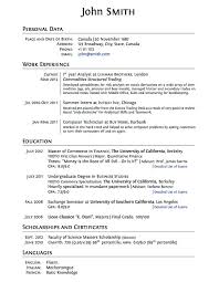 Formats For A Resume   Resume Format And Resume Maker 