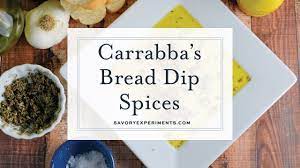 carrabba s olive oil bread dip you