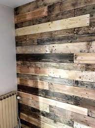 Diy Pallet Wall Paneling Wall