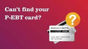request a replacement p ebt card from