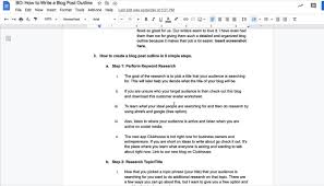 Dont panic , printable and downloadable free standard outline format mobile discoveries we have created for you. How To Write A Blog Post Outline