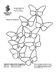Free Stained Glass Pattern 2088-Spring ...