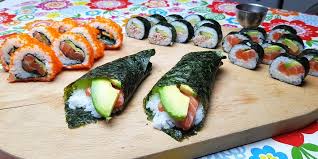 sushi laag fodmap en glutenvrij