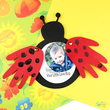 love bug handprint card arty crafty kids