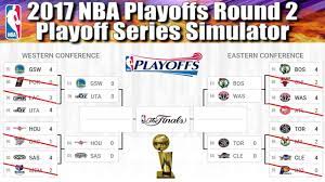 Kevin durant was named the nba finals mvp in his first year on the team. 2017 Nba Playoffs Semi Conference Finals Round 2 Playoff Series Simulator Youtube