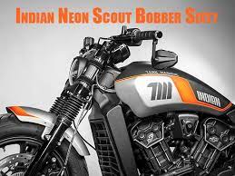 indian neon scout bobber sixty limited