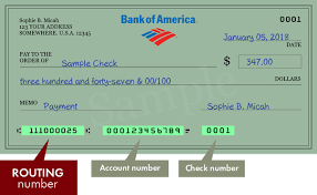 Bank routing numbers are used in all money transfers between financial institutions and banks. What Is Bank Of America S Routing Number Quora