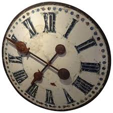 Antique French Clock Face At 1stdibs
