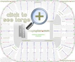 Eaglebank Arena Seat Row Numbers Detailed Seating Chart