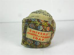 old soap bar packet box chivers carpet