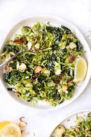 easy shaved brussels sprouts salad