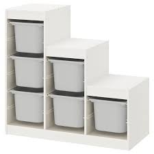 Trofast Storage Combination White Gray