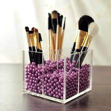 acrylic makeup brush holder makeup