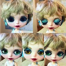how to swap blythe doll eye chips