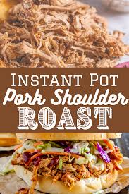 instant pot pork shoulder roast recipe