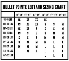 Bullet Pointe Bic Leotards