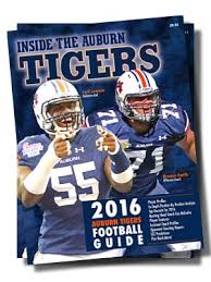 Inside The Auburn Tigers 2016 Auburn Football Guide