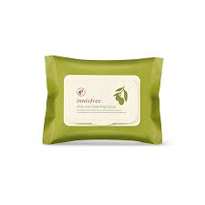 skincare olive real cleansing tissue