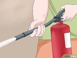 When you have an electrical fire the first thing you should do if possible is go to the circuit breaker box and cut the power off to the house. 4 Ways To Put Out Electrical Fires Wikihow