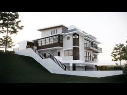 House Design Elegant Slope House
