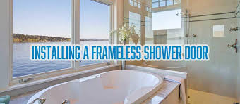 installing frameless shower doors