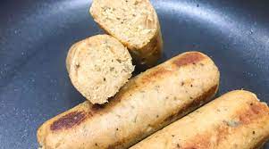 gluten free vegan okara sausages