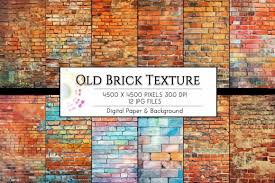 Old Brick Wall Texture Background