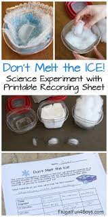 ice science experiment for kids