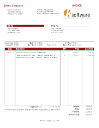 Billing Software Invoicing Software For Your Business Example