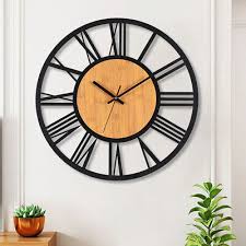 15 7 Inch 3d Circular Retro Wall Clocks