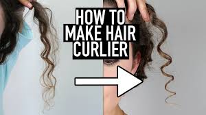 Well, to make it look really nice, you'll still need to put some effort into your wavy hairstyle. How To Make Hair Curlier 10 Tips For Tighter Defined Curls Youtube