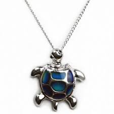 Turtle Mood Necklace At Thebigzoo Mood Jewelry Mood Ring