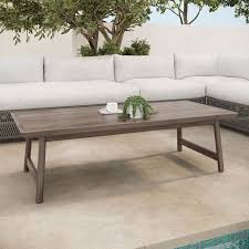 Nailah Outdoor Rectangle Coffee Table