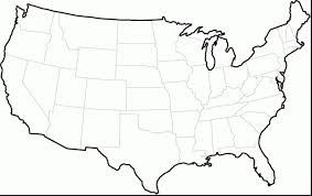 Us State Map Editable Color Us Cropped Save Free Usa Powerpoint Map