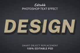 Design Photoshop Editable Text Effect Graphic By Iyikon Creative Fabrica