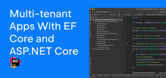 multi tenant apps with ef core and asp