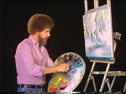 That Time Bob Ross Painted In Black And