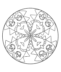 Round indian mandala coloring page is a tool for meditation technique harnessing the power of mandalas to explore consciousness. Carnival Mandala Mandalas With Characters 100 Mandalas Zen Anti Stress