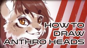 Feel free to make animal hybrids or make up incredibly vibrant colors and markings. Furry Art 101 How To Draw The Anthro Head Redone Youtube