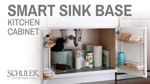 smart sink base kitchen cabinet by