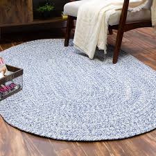 super area rugs braided farmhouse blue
